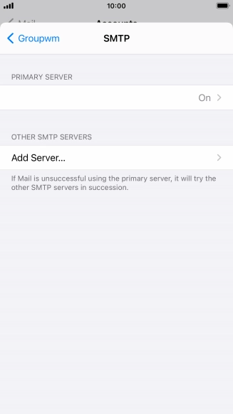 Press the field below 