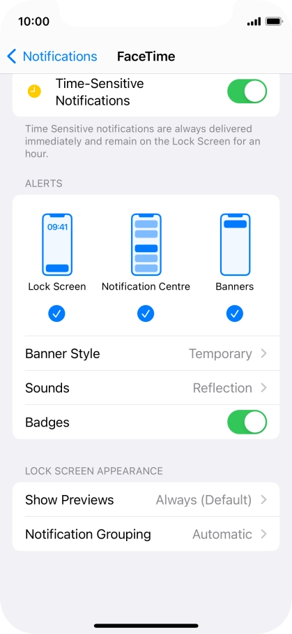 Press Notification Grouping.