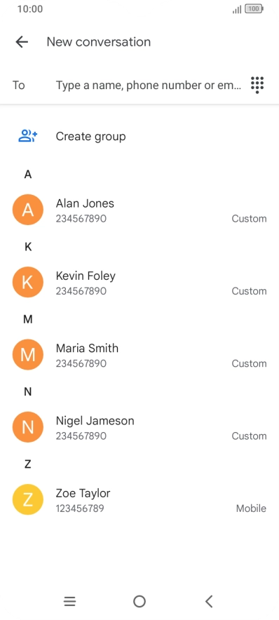 Press the field next to Press the field next to