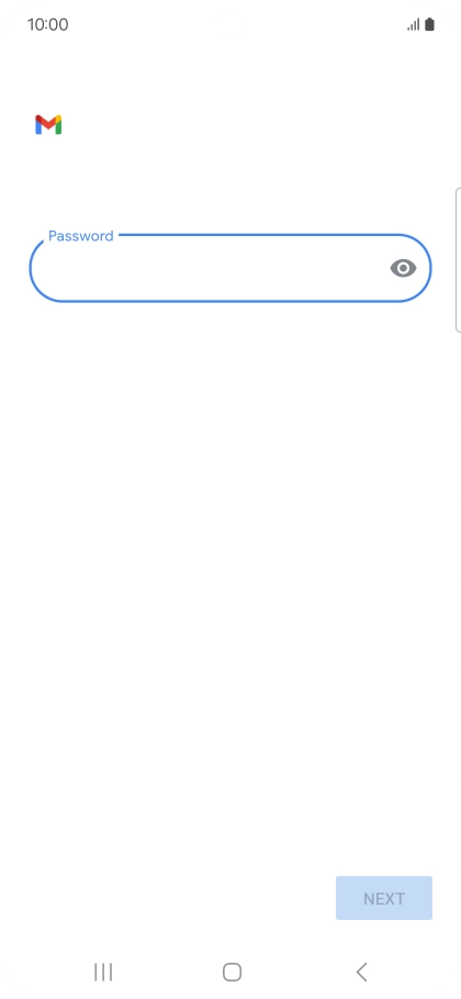 Press the field below 