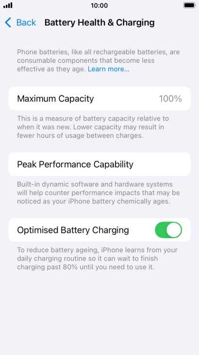 Press the indicator next to Press the indicator next to