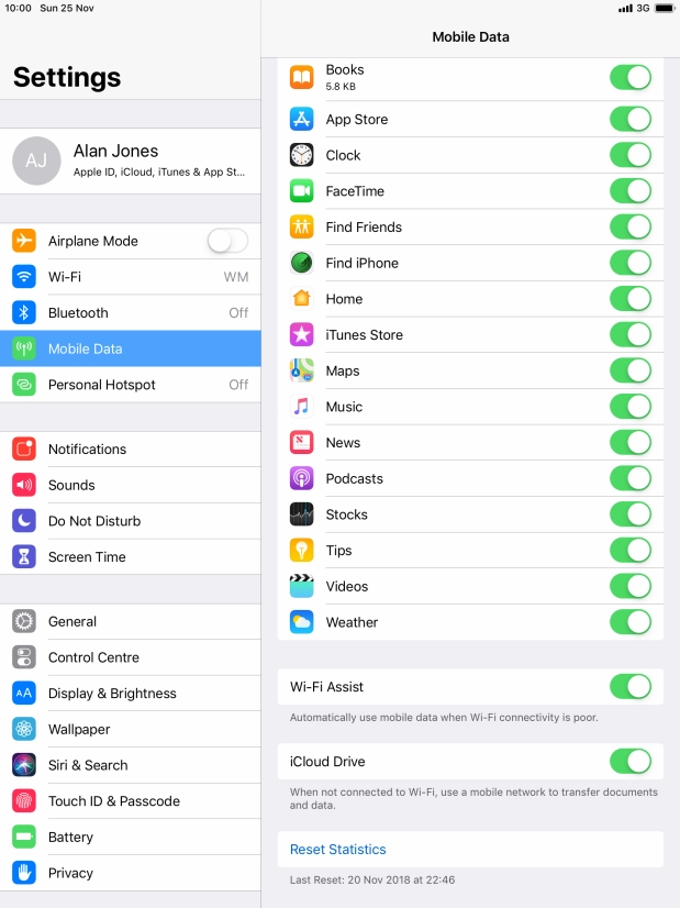 Press the indicator next to Press the indicator next to