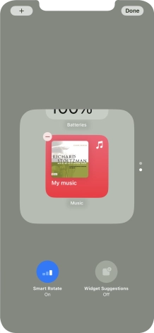 Press Smart Rotate to turn the function on or off.