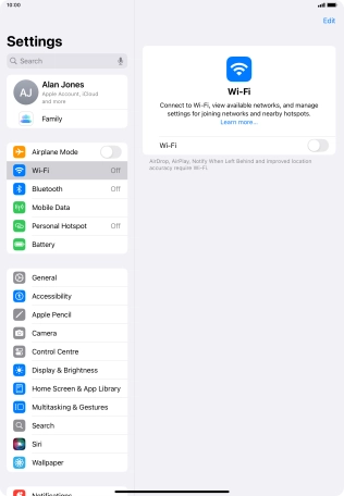Press the indicator next to Press the indicator next to