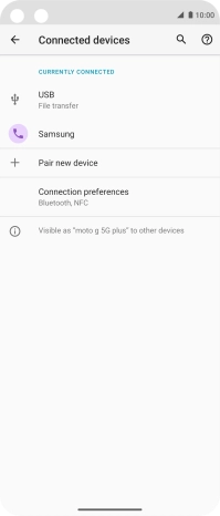 Slide your finger upwards starting from the bottom of the screen to return to the home screen.