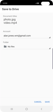 Press SAVE. Press SAVE.