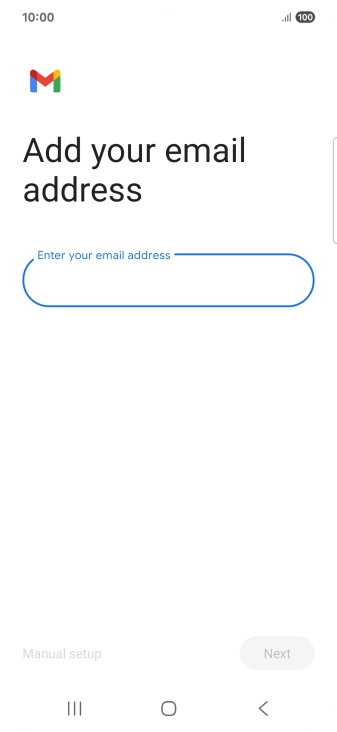 Press the field below 