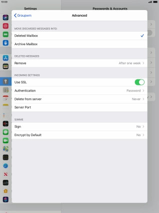 Press the indicator next to Press the indicator next to