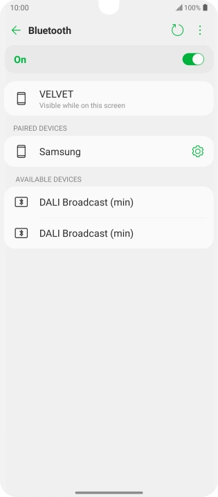 Slide your finger upwards starting from the bottom of the screen to return to the home screen.