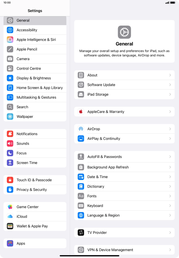 Press Touch ID & Passcode.