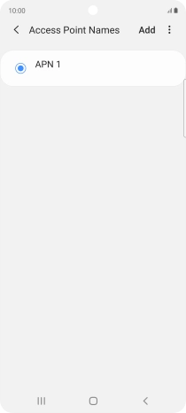 Press Add. Press Add.