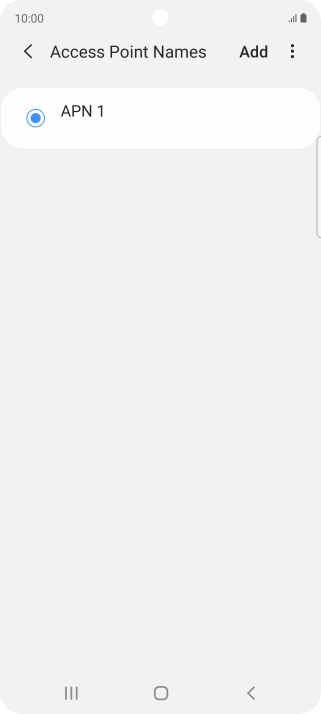 Press Add. Press Add.