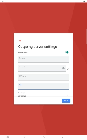Press the drop down list below 