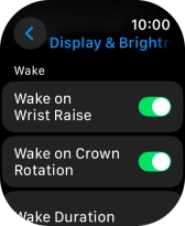 Press the indicator next to Press the indicator next to