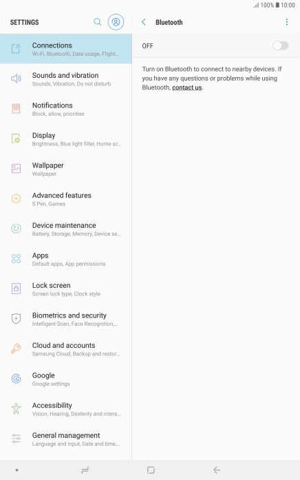 Press the indicator to turn on the function.