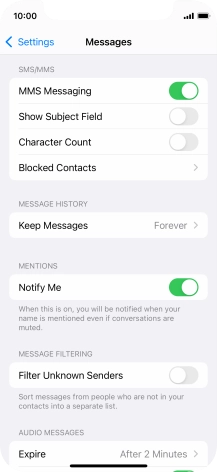 Slide your finger upwards starting from the bottom of the screen to return to the home screen.