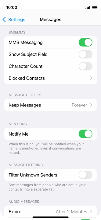 Slide your finger upwards starting from the bottom of the screen to return to the home screen.