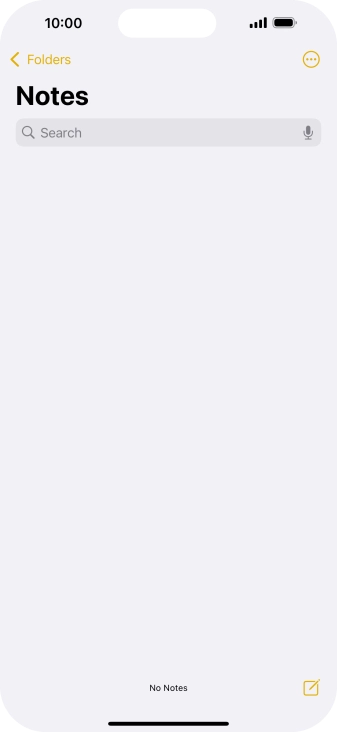 Slide your finger upwards starting from the bottom of the screen to return to the home screen.