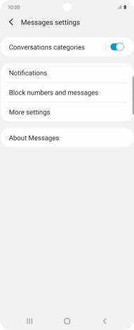Press More settings.