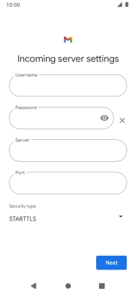 Press the field below 
