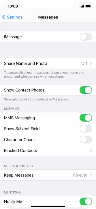Slide your finger upwards starting from the bottom of the screen to return to the home screen.
