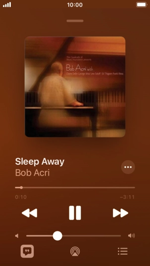 Press arrow right to go to the next audio file. Press arrow right to go to the next audio file.
