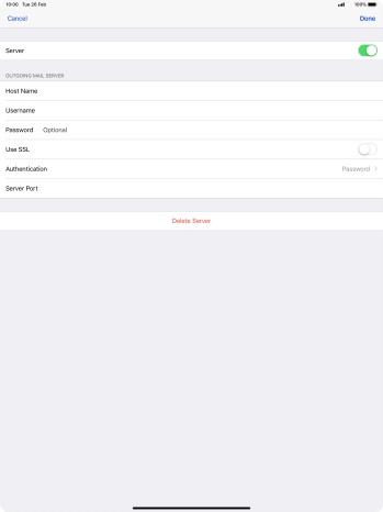 Press Authentication.