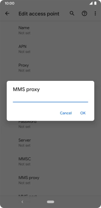Key in 10.202.002.060 and press OK.