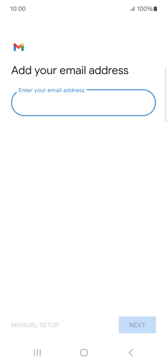 Press the field below 