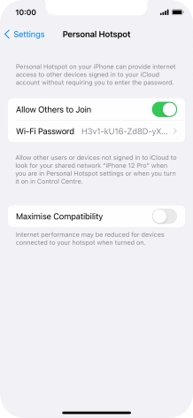 Slide your finger upwards starting from the bottom of the screen to return to the home screen.