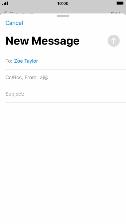 Press the field next to 