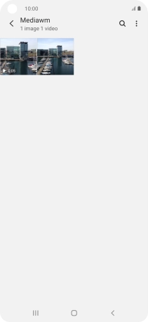 Press and hold any picture or video clip.