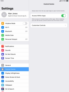 Press the indicator next to Press the indicator next to