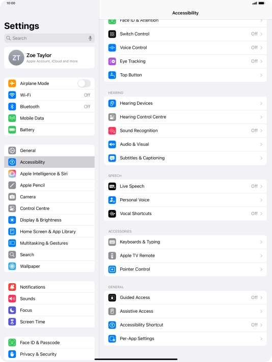 Press the required category below 