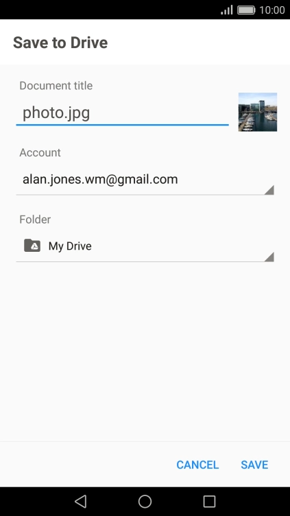 Press the drop down list below 