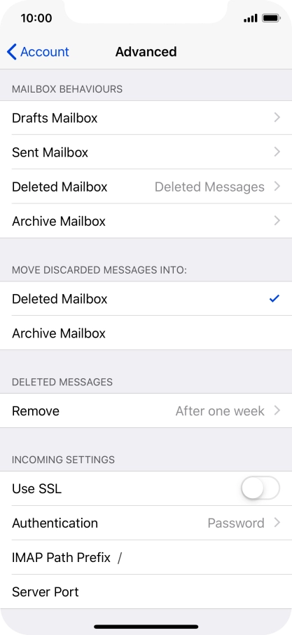 Press Authentication.