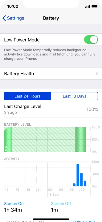Slide your finger upwards starting from the bottom of the screen to return to the home screen.