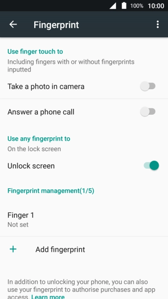 Press the Return key.