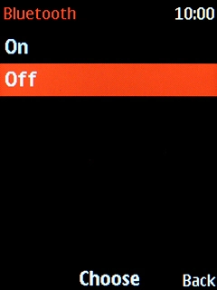 Select On to turn on the function.