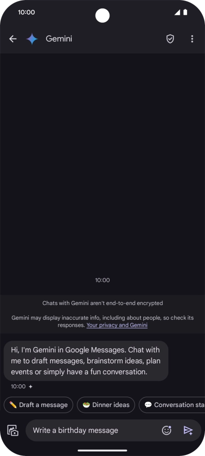 Write or say in your own words which topic you would like to use.