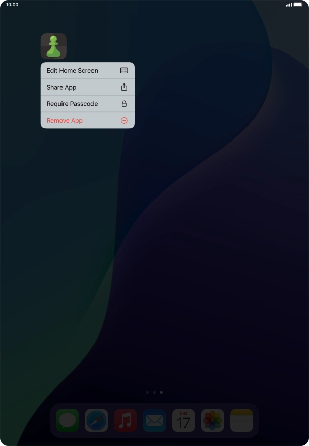 Press Require Passcode. Press Require Passcode.