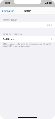 Press the field below 