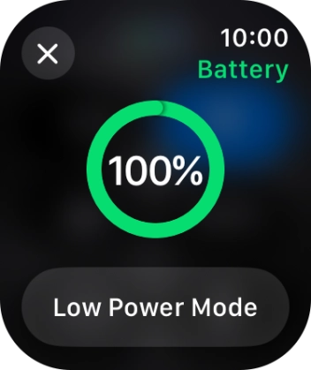 Press Low Power Mode. Press Low Power Mode.