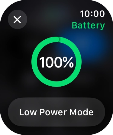 Press Low Power Mode. Press Low Power Mode.