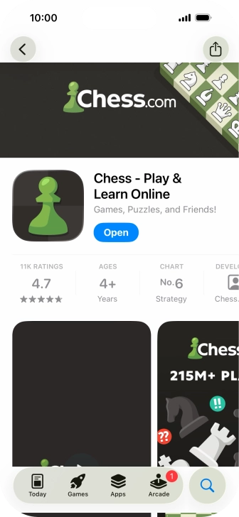 Slide your finger upwards starting from the bottom of the screen to return to the home screen.