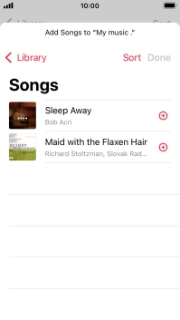 Go to the required category and press the required audio file. Go to the required category and press the required audio file.