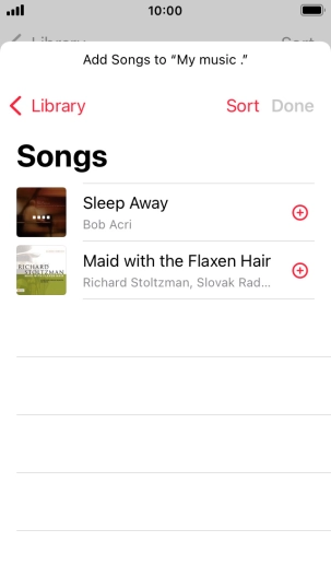 Go to the required category and press the required audio file. Go to the required category and press the required audio file.