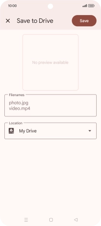 Press the field below 