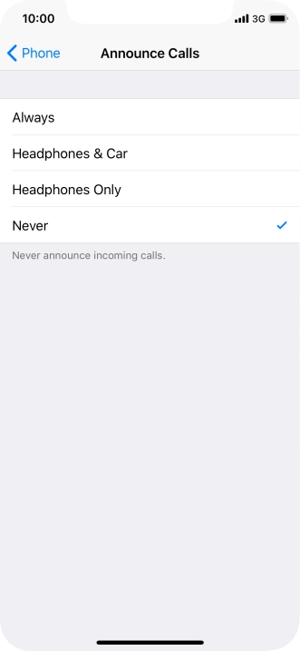 Press Always to turn on the function when silent mode is turned off.