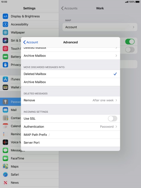 Press Authentication.